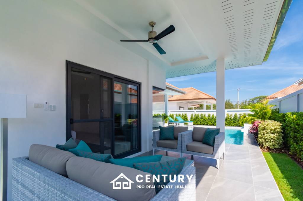 202 sqm pool villa in Mali Bua, Thap Tai Hua Hin