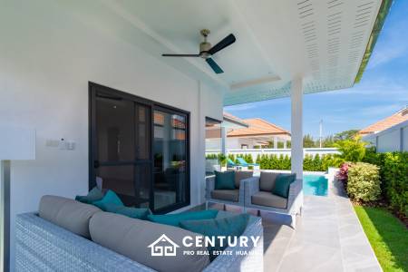 202 sqm pool villa in Mali Bua, Thap Tai Hua Hin