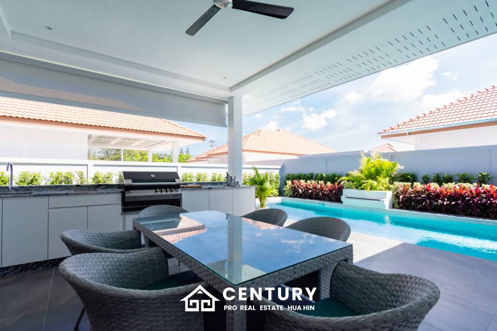 202 sqm pool villa in Mali Bua, Thap Tai Hua Hin