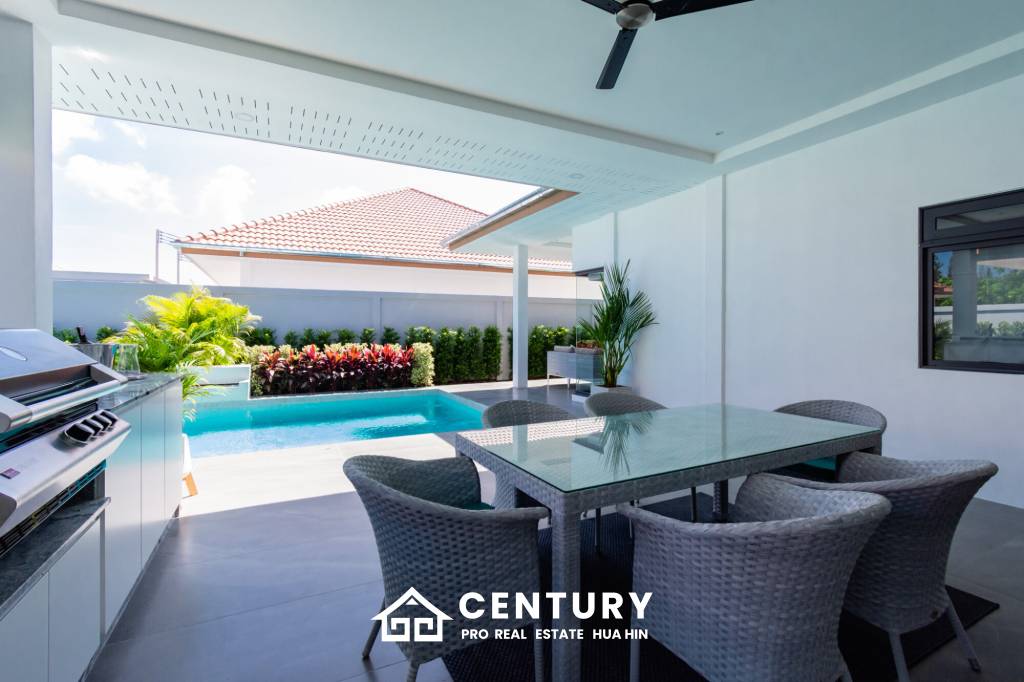 202 sqm pool villa in Mali Bua, Thap Tai Hua Hin