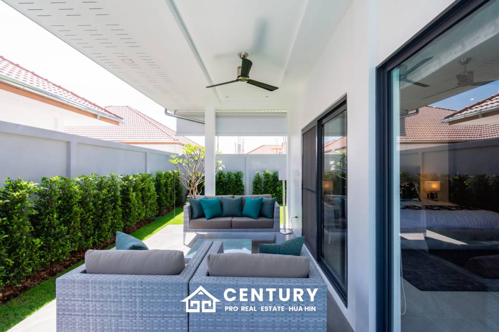 202 sqm pool villa in Mali Bua, Thap Tai Hua Hin