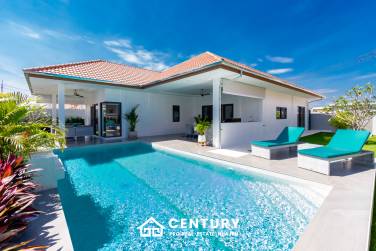 202 sqm pool villa in Mali Bua, Thap Tai Hua Hin