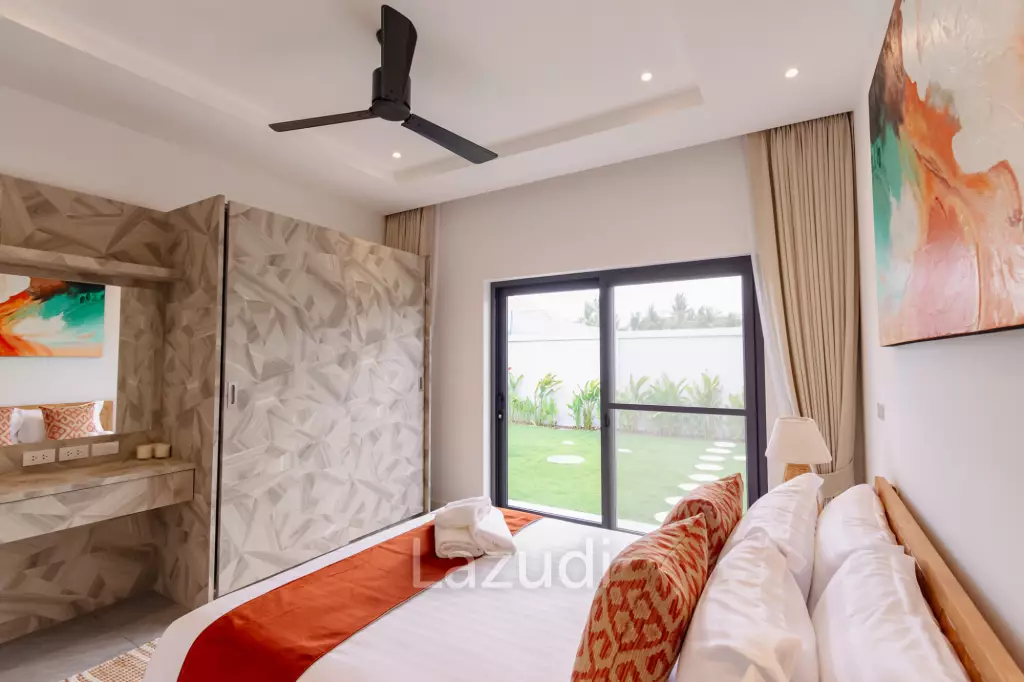 202 sqm pool villa in Mali Bua, Thap Tai Hua Hin