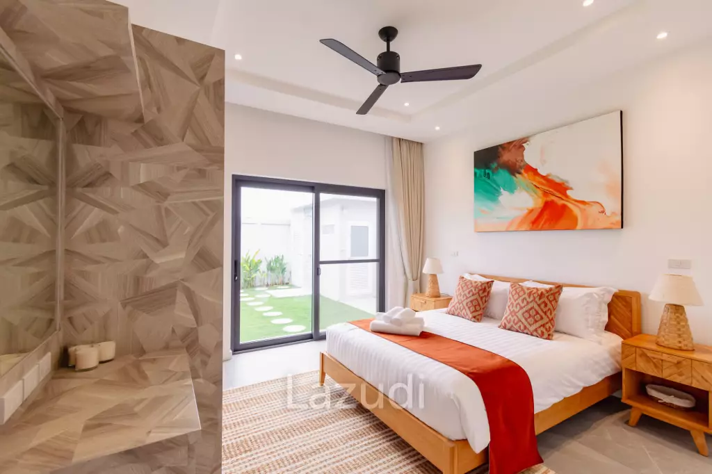 202 sqm pool villa in Mali Bua, Thap Tai Hua Hin