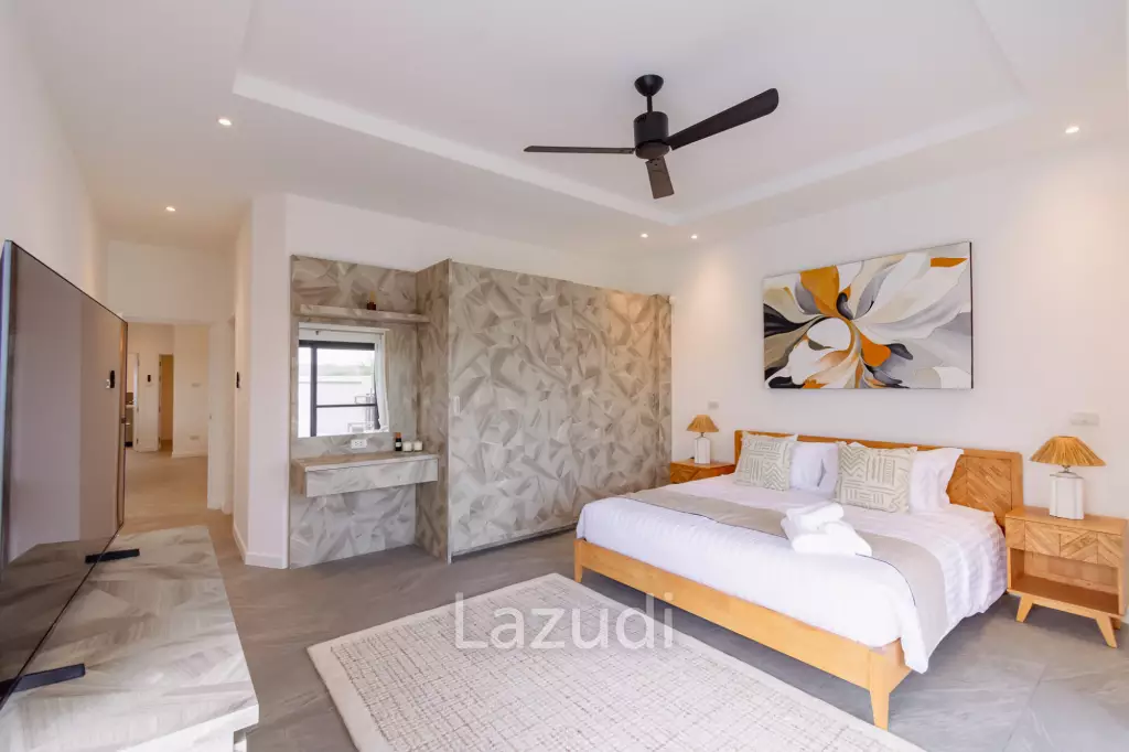 202 sqm pool villa in Mali Bua, Thap Tai Hua Hin