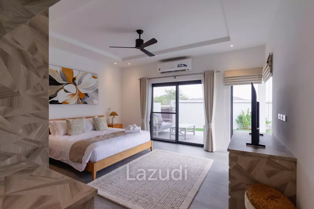 202 sqm pool villa in Mali Bua, Thap Tai Hua Hin