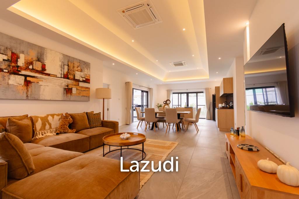 202 sqm pool villa in Mali Bua, Thap Tai Hua Hin