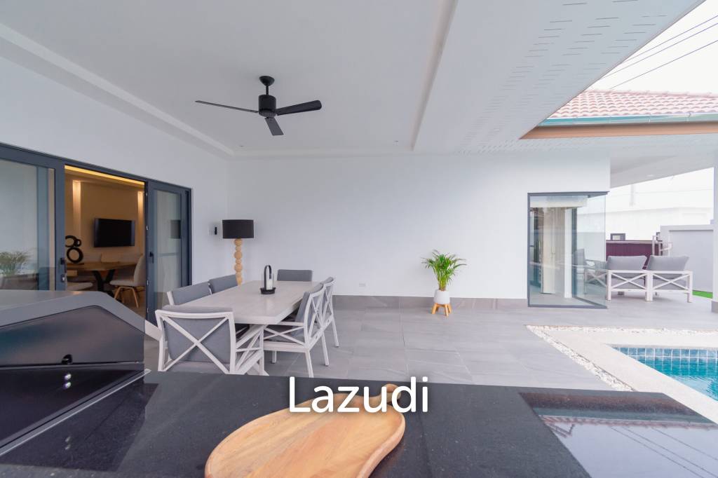 202 sqm pool villa in Mali Bua, Thap Tai Hua Hin