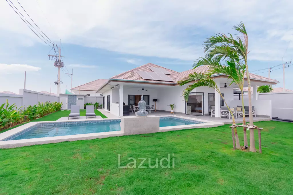202 sqm pool villa in Mali Bua, Thap Tai Hua Hin