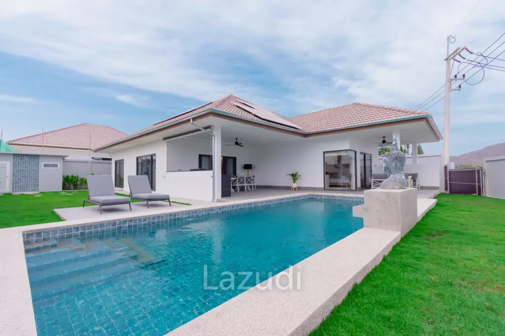 202 sqm pool villa in Mali Bua, Thap Tai Hua Hin