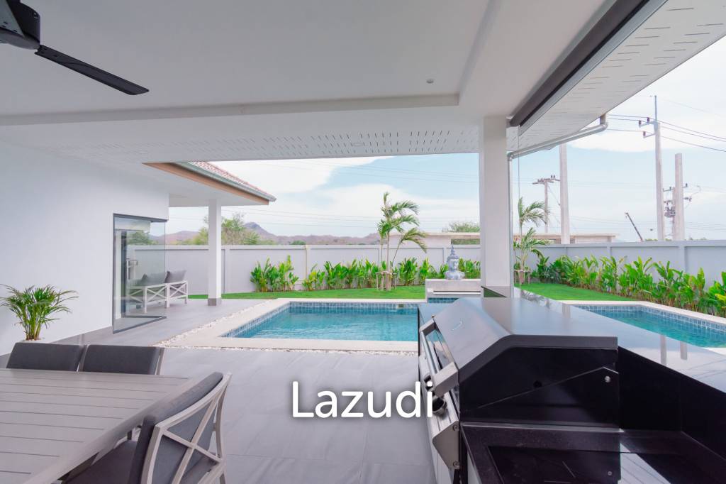 202 sqm pool villa in Mali Bua, Thap Tai Hua Hin