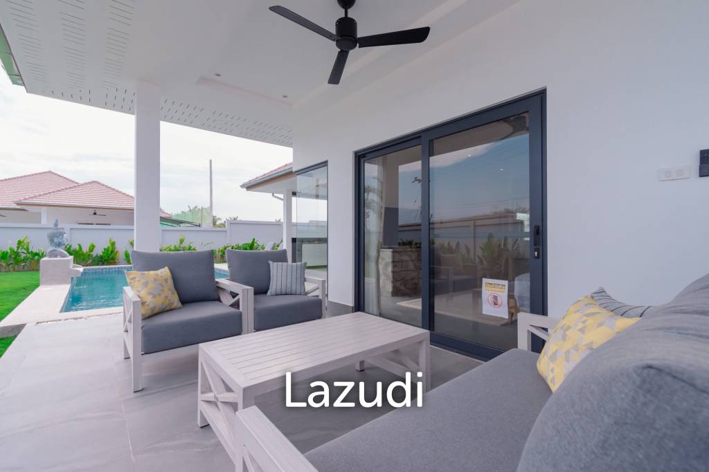 202 sqm pool villa in Mali Bua, Thap Tai Hua Hin