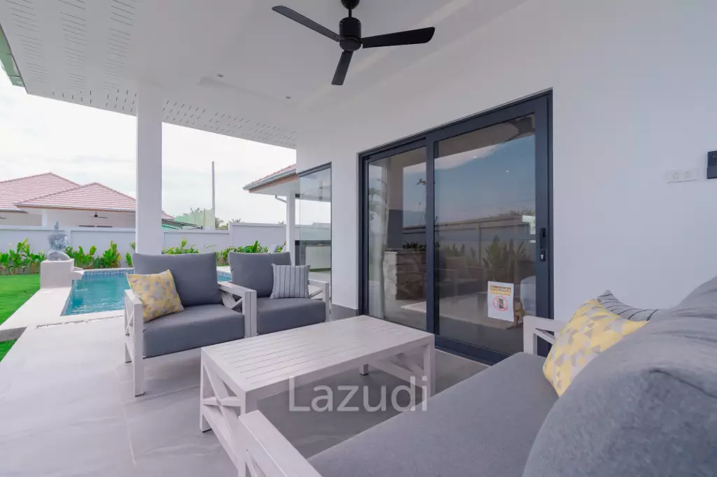 202 sqm pool villa in Mali Bua, Thap Tai Hua Hin