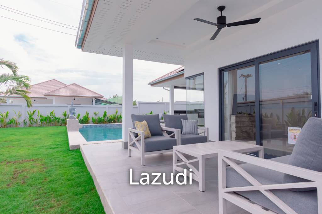 202 sqm pool villa in Mali Bua, Thap Tai Hua Hin