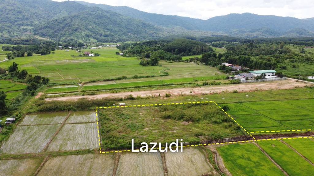 3 Rai Land for Sale Surrounded by Mountains and Nature