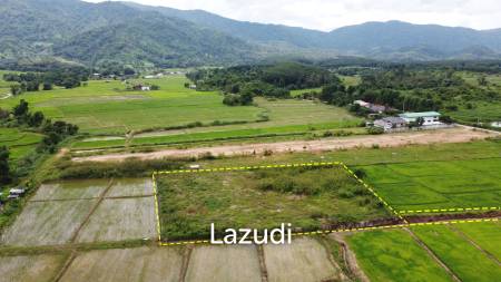 3 Rai Land for Sale Surrounded by Mountains and Nature