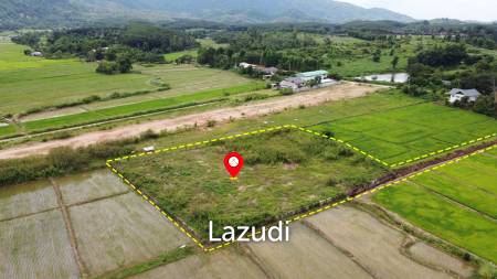 3 Rai Land for Sale Surrounded by Mountains and Nature