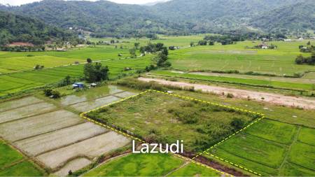 3 Rai Land for Sale Surrounded by Mountains and Nature