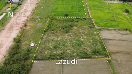 3 Rai Land for Sale Surrounded by Mountains and Nature