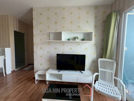 Affordable 1-Bedroom Condo with Modern Amenities in Hua Hin's The Trust Condo