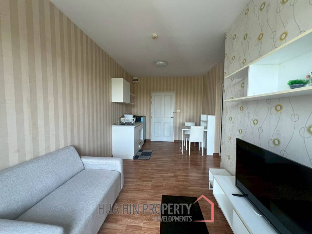 Affordable 1-Bedroom Condo with Modern Amenities in Hua Hin's The Trust Condo