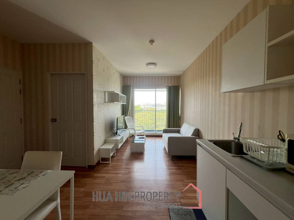 Affordable 1-Bedroom Condo with Modern Amenities in Hua Hin's The Trust Condo