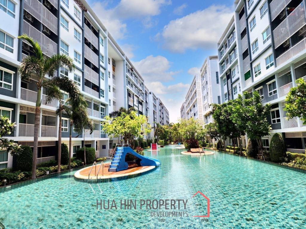 Affordable 1-Bedroom Condo with Modern Amenities in Hua Hin's The Trust Condo