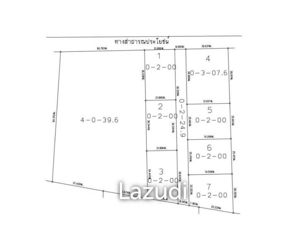 200 SQWA of Subdivided Home Development Plots Near Black Mountain Golf