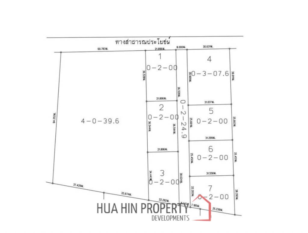 Affordable 200 SQWA Hua Hin Land with Scenic Mountain Views