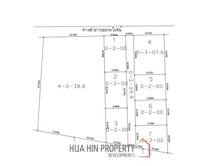 Affordable 200 SQWA Hua Hin Land with Scenic Mountain Views