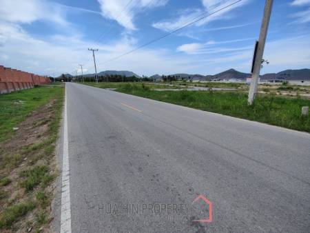 Prime Freehold Land 1-3-35 Rai Semi-Corner Plot with Mountain Views in Hua Hin