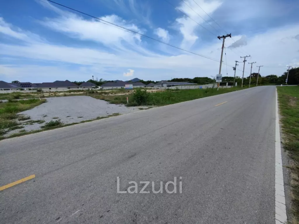 Prime Freehold Land 1-3-35 Rai Semi-Corner Plot with Mountain Views in Hua Hin