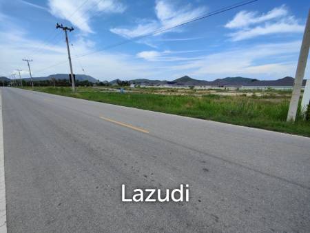 Prime Freehold Land 1-3-35 Rai Semi-Corner Plot with Mountain Views in Hua Hin