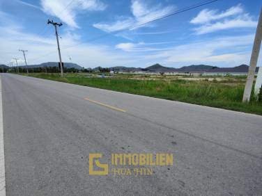 Prime Freehold Land 1-3-35 Rai Semi-Corner Plot with Mountain Views in Hua Hin