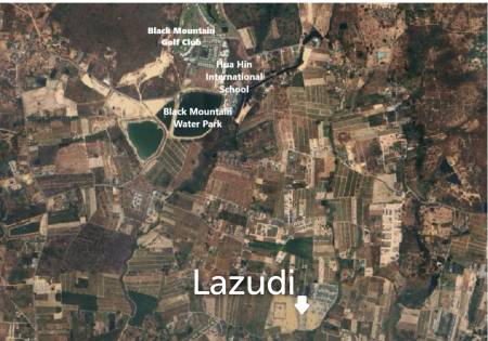 Prime Freehold Land 1-0-30 Rai in Scenic Hin Lek Fai Near Black Mountain Golf