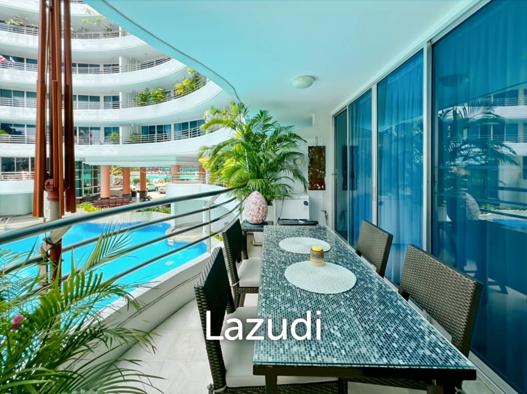 Baan Chai Talay : Spacious 2 Bedroom Beachfront Condo