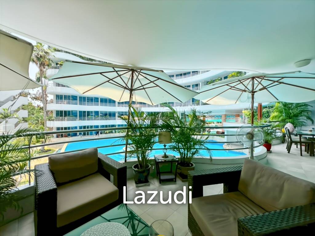 Baan Chai Talay : Spacious 2 Bedroom Beachfront Condo