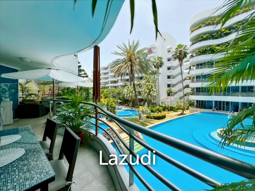 Baan Chai Talay : Spacious 2 Bedroom Beachfront Condo