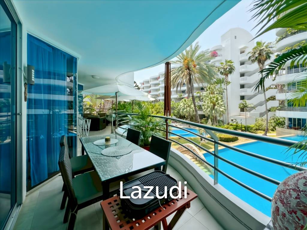 Baan Chai Talay : Spacious 2 Bedroom Beachfront Condo