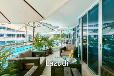 Baan Chai Talay : Spacious 2 Bedroom Beachfront Condo
