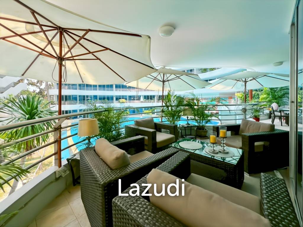 Baan Chai Talay : Spacious 2 Bedroom Beachfront Condo