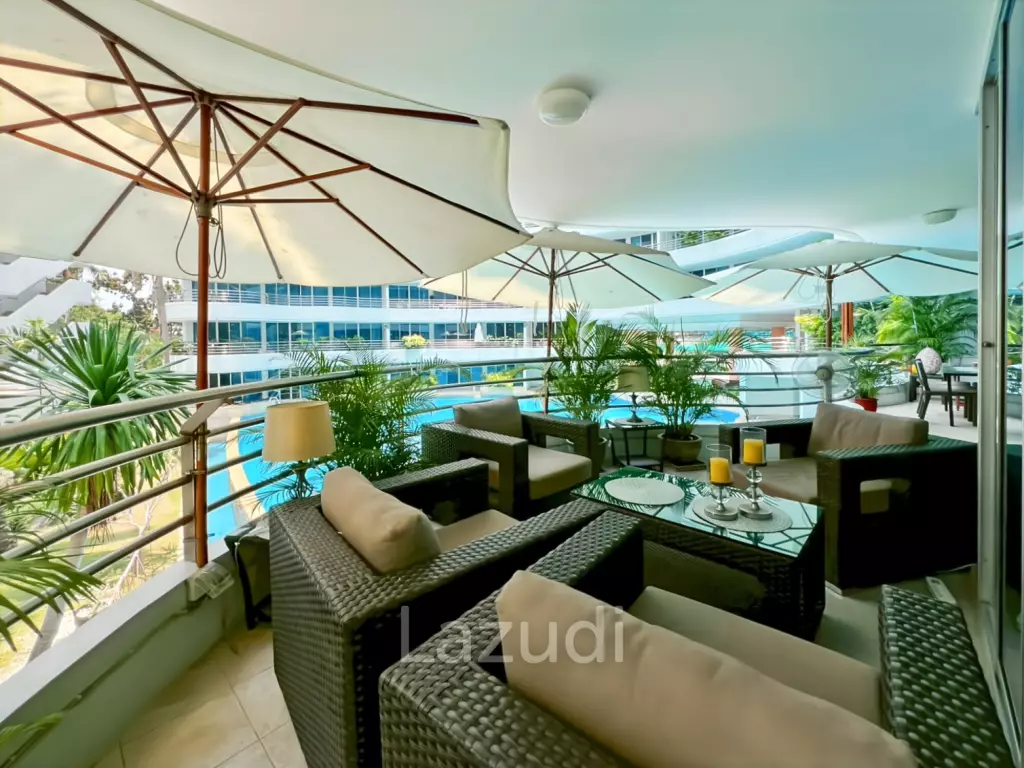 Baan Chai Talay : Spacious 2 Bedroom Beachfront Condo