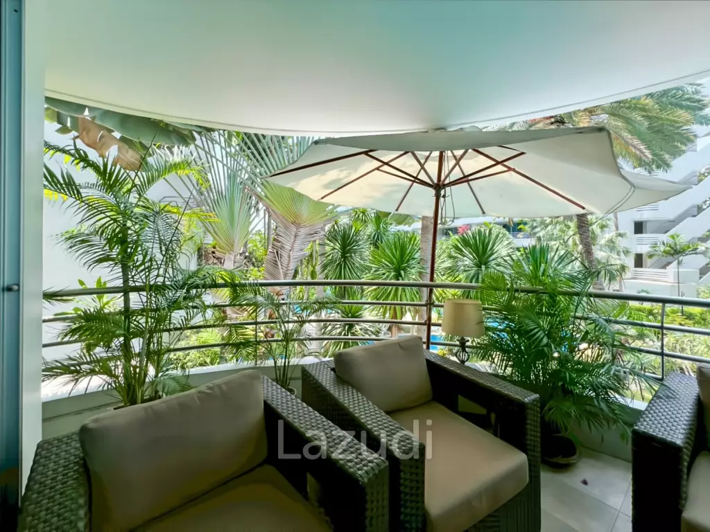 Baan Chai Talay : Spacious 2 Bedroom Beachfront Condo