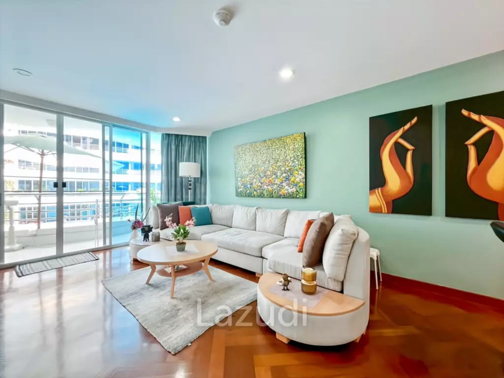 Baan Chai Talay : Spacious 2 Bedroom Beachfront Condo