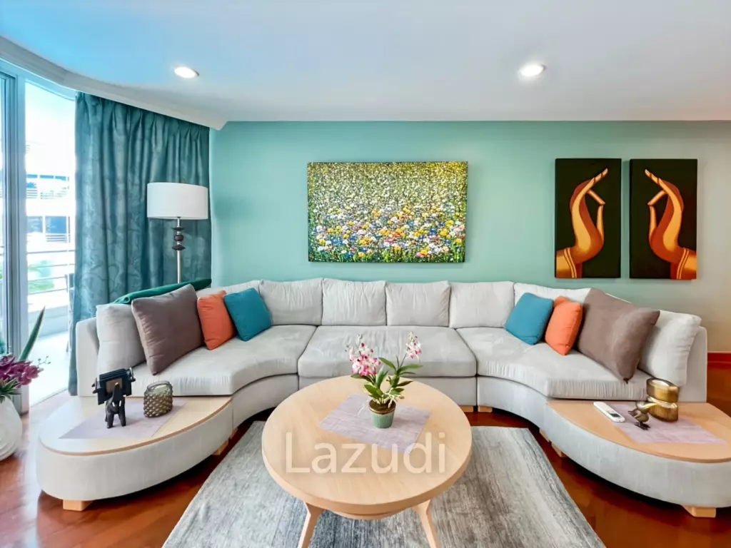 Baan Chai Talay : Spacious 2 Bedroom Beachfront Condo