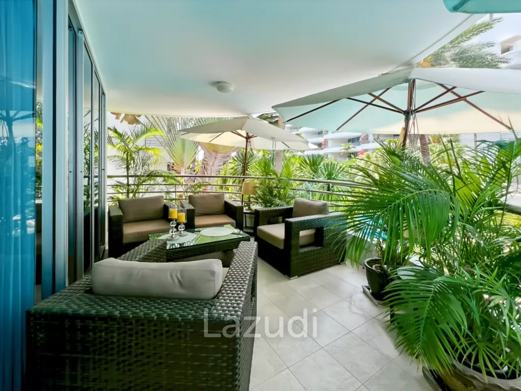 Baan Chai Talay : Spacious 2 Bedroom Beachfront Condo