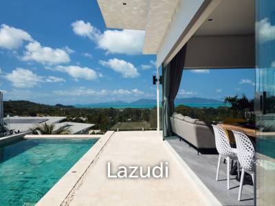 Sea View Pool Villa in Bophut – Ideal Investment with High Rental Yield and Prime Location