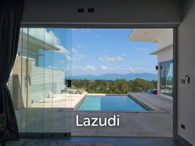 Sea View Pool Villa in Bophut – Ideal Investment with High Rental Yield and Prime Location
