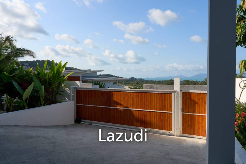 Sea View Pool Villa in Bophut – Ideal Investment with High Rental Yield and Prime Location