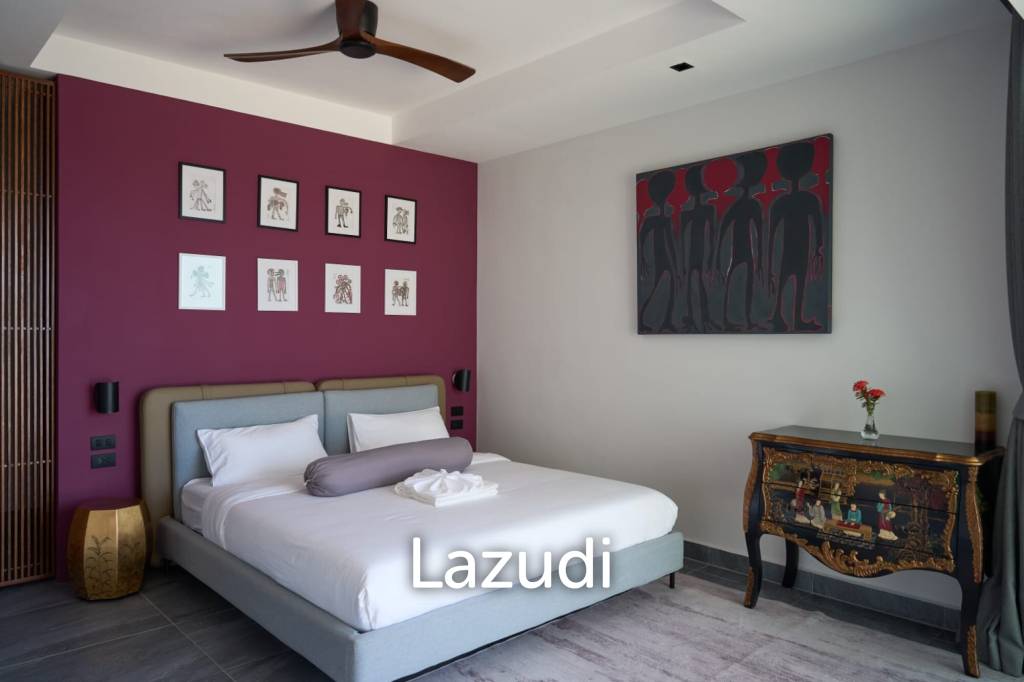 Sea View Pool Villa in Bophut – Ideal Investment with High Rental Yield and Prime Location